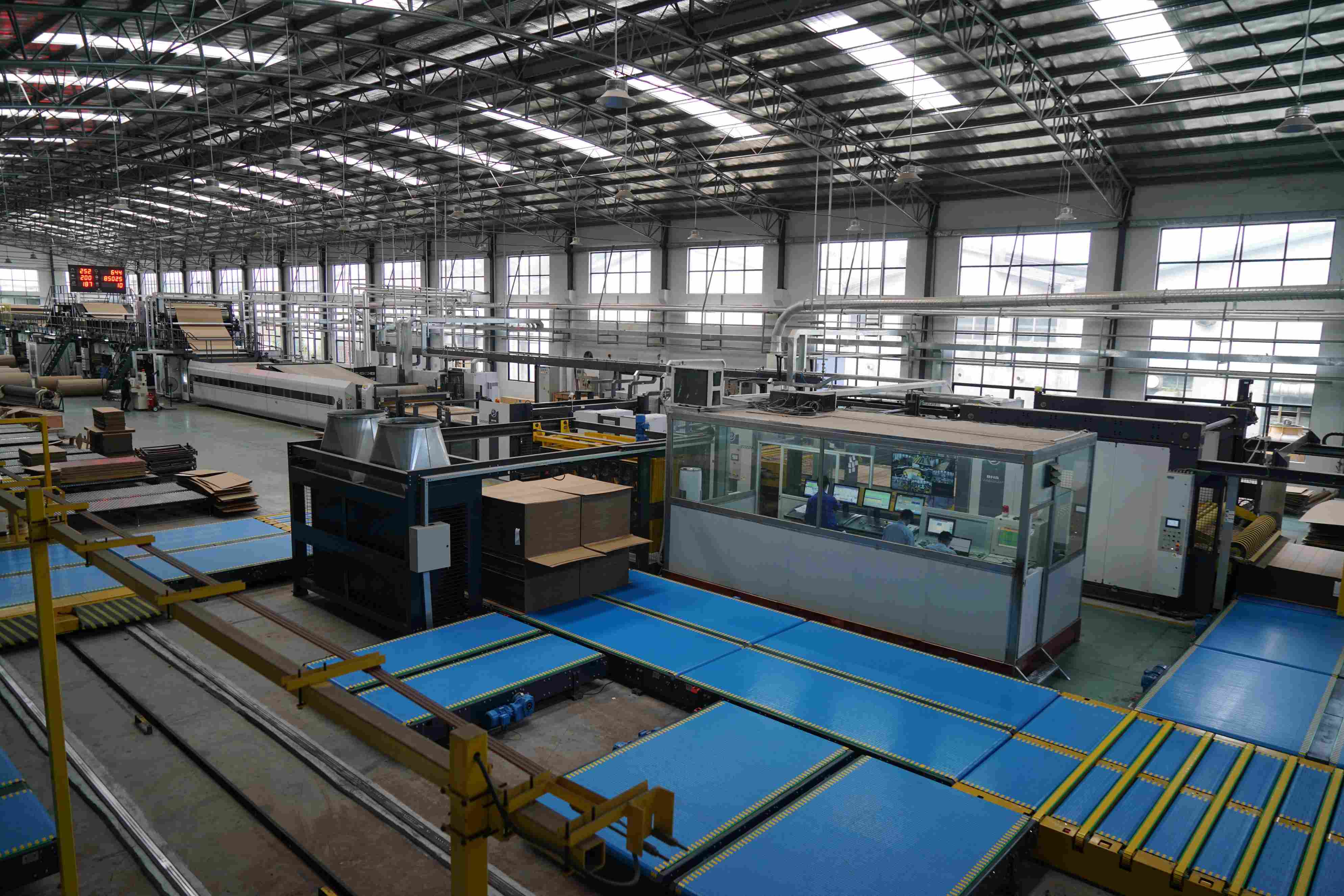 BHS生产线全景
